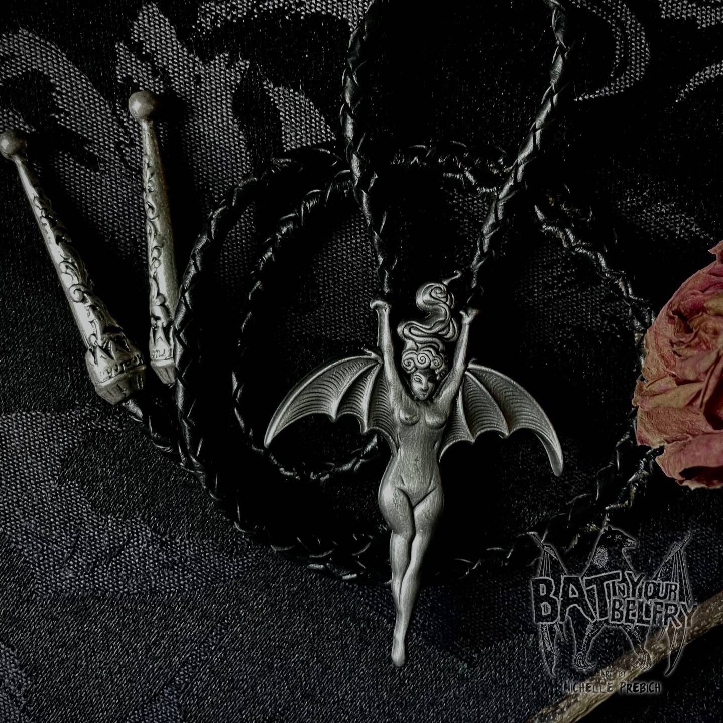 Vampire Woman Bolo Tie