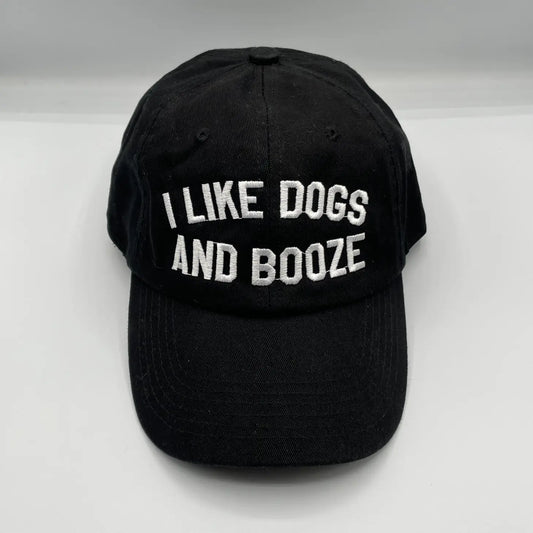 I Like Dogs and Booze Dad Hat