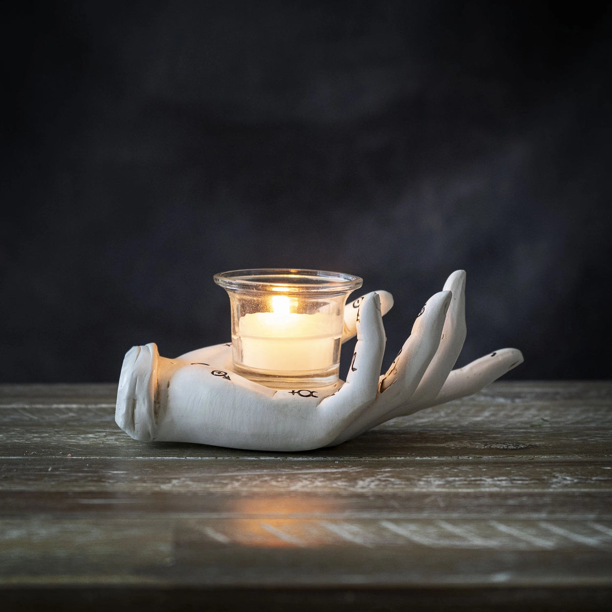 Palmistry Hand Candle Holder