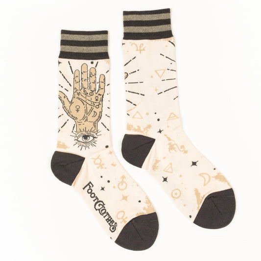 Palmistry Crew Socks