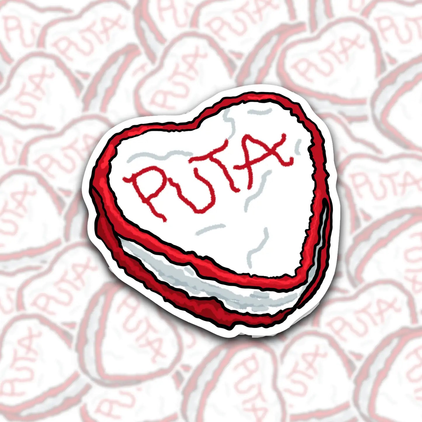 Puta Cake Sticker