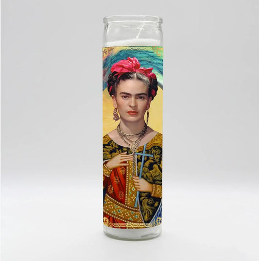 Frida Kahlo Candle