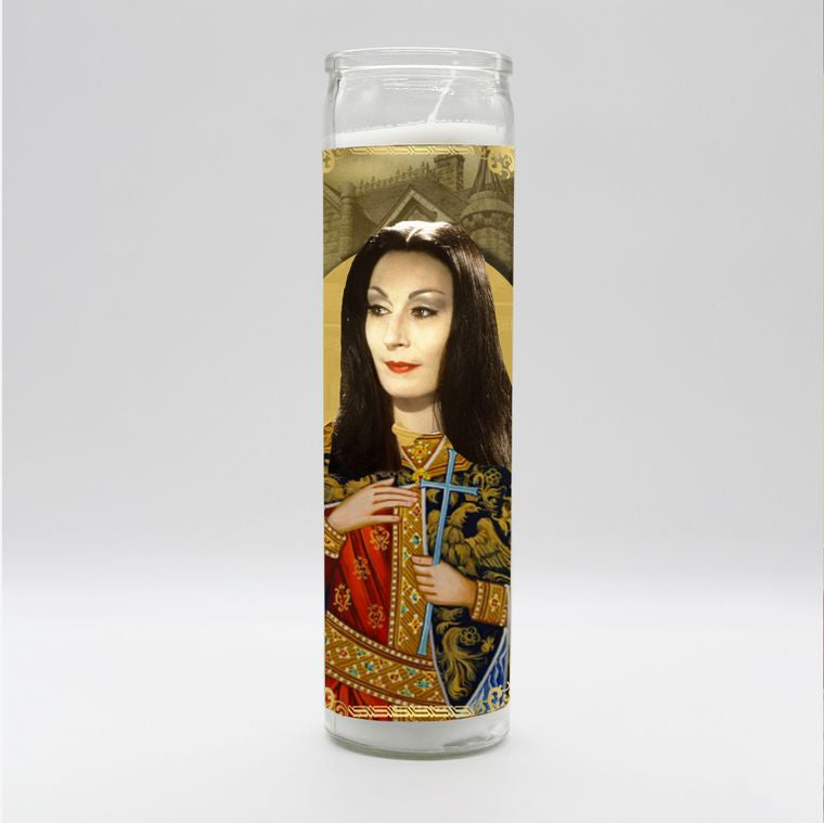 Morticia Adams Candle